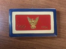 Boy Scouts Of America 1984 Olympics Commemorative Belt Buckle RARE