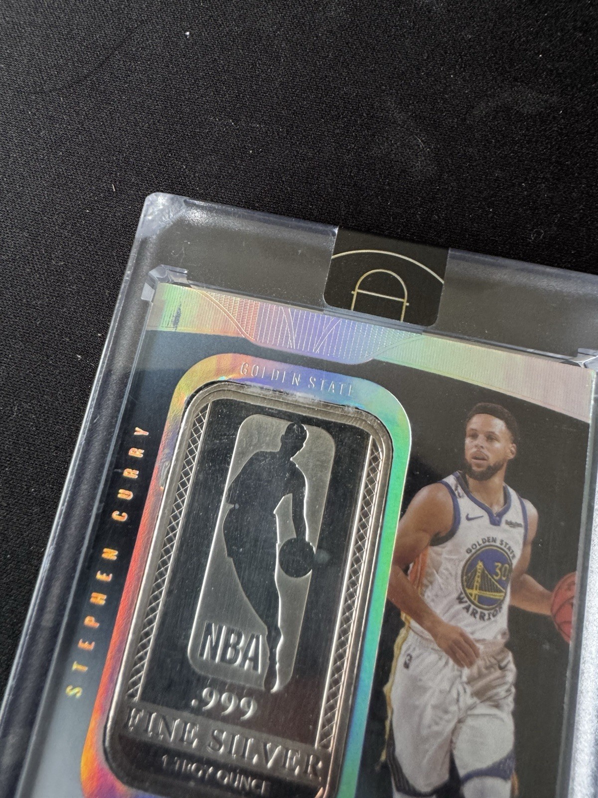 2019-20 Panini Eminence Stephen Curry Warriors Logoman Auto LA-SCY #/10 view 5