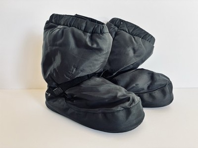 Bloch Girls Linna & Max Warm Up Booties Boots Size Medium Black