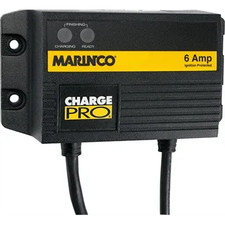 Marinco ChargePro 6 Amp 12V 1-Bank On-Board Battery Charger Model 28106