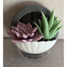 NEW BATH BODY WORKS SUCCULENT PLANT SCENTPORTABLE HOLDER CAR VENT VISOR CLIP