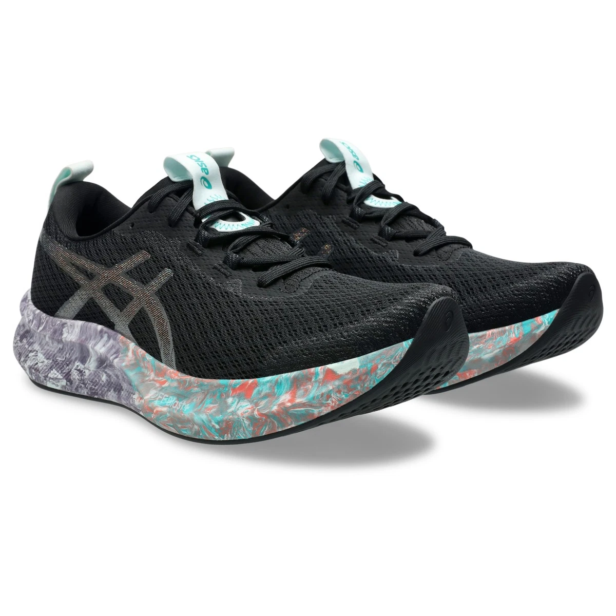 Asics Men\'s Black Blue Retro Gel Active Sneakers Size 7.5 Activewear Running Gym ASICS Blue Fitness & Running Shoes for Men for sale | eBay main image 3