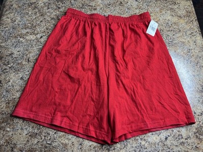 Vintage Y2K Russell Athletic Shorts Men s Large Red  Drawstring NWT