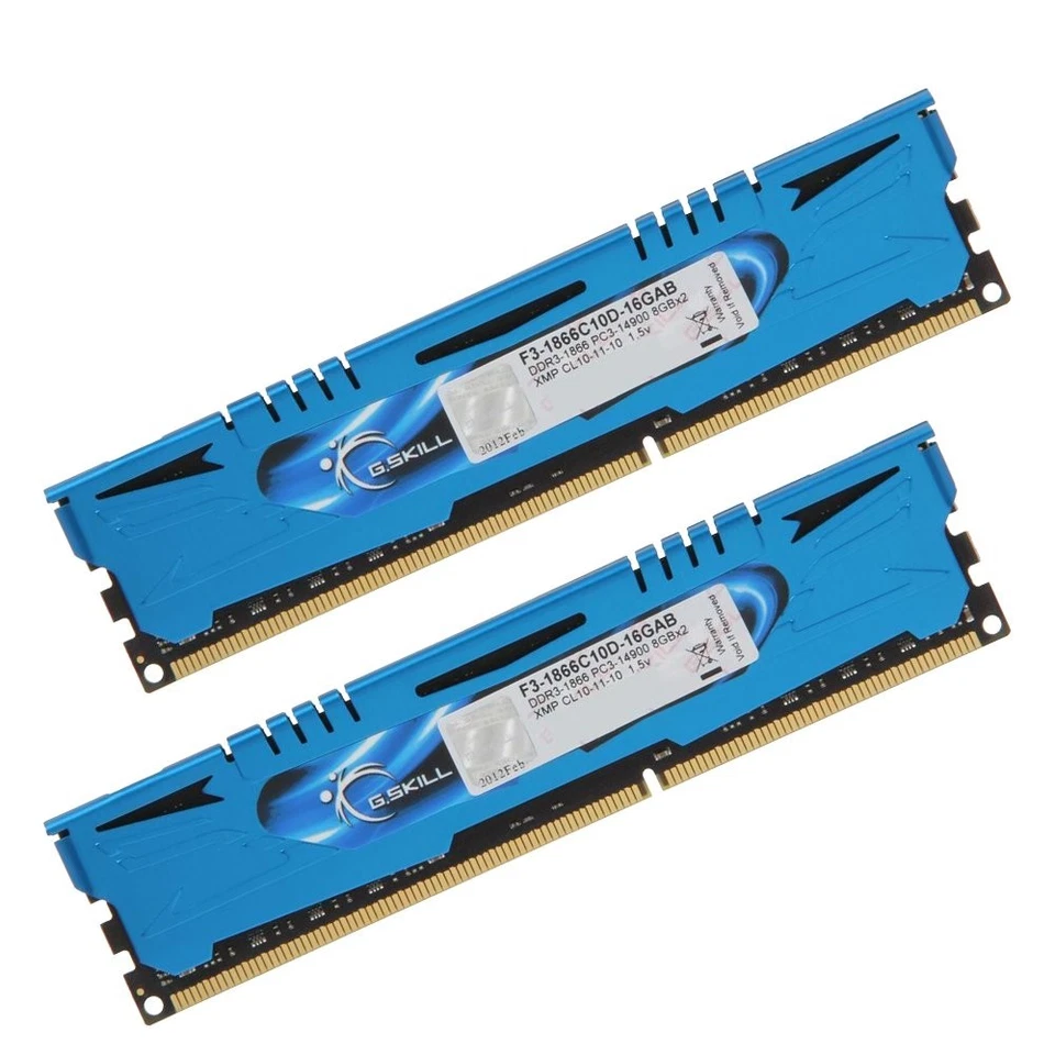 G.Skill 16GB 2x 8GB PC3-14900U DDR3 1866MHz CL10 240Pin DIMM Desktop Memory AU - Image 4 of 4