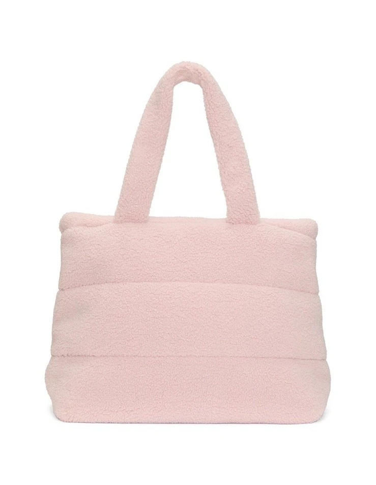 Victoria's Secret: Pink Cozy Carry All Tote Sherpa (15.7