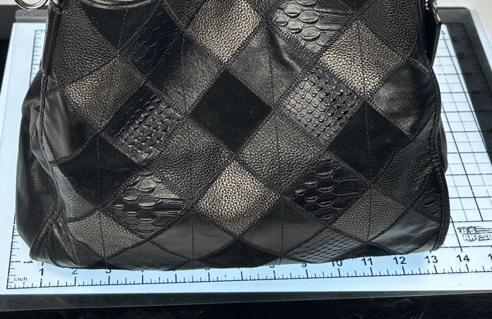 coach patchwork handbag Phoebe.  Large Three Comp… - image 12