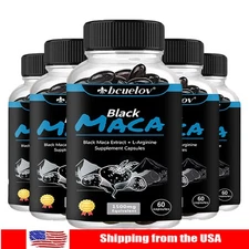 Maca Capsules 4:1 extract 1250 mg Enhance The Sex Drive Support men healthy