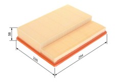 BOSCH Luftfilter 1 457 433 752 f&uuml;r MERCEDES-BENZ