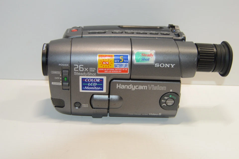 Sony CCD-TRV22 Vide8 8mm Analog Camcorder Bundle Transfer Kit PC/VCR/DVD/Laptop - Image 3 of 4