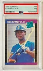 KEN GRIFFEY JR Rated Rookie 1989 Donruss #33 Seattle Mariners PSA 7 NM