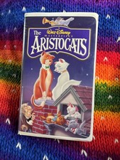 The Aristocrats VHS Walt Disney, 1996 Masterpiece Collection  Clamshell