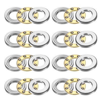 8 Stück F6-11M Axiallager für Kugellager, 6x11x4.5mm Chromstahl Einweg