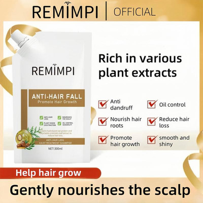 Remimpi Anti-Hair Fall Hair Loss Shampoo, RemimpiAnti Hair Loss Shampoo, Anti...