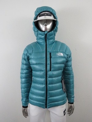 Womens The North Face Summit Breithorn 800-Down Hoodie Insulated Jacket Galatic