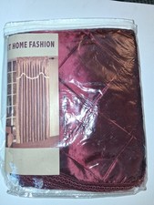 Best Home Fashion Style Plel-1 Burgundy 54"×96"×18" Curtain New