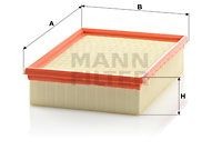 MANN-FILTER C 26 138/1 KIT Luftfilter OE 1444N0 kompatibel mit Escort