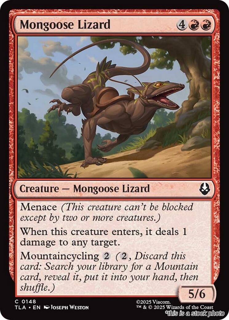 Mongoose Lizard [TLA - 148]