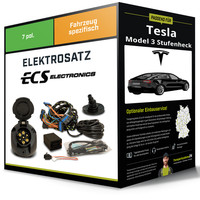 Elektrosatz 7-Pol Spezifisch für Tesla Model 3 FließHeck 01.2017-08.2023 NEU