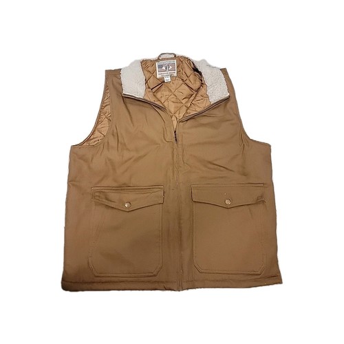 WP Weatherproof Men's Workwear Vest Size XL Tan Sherpa - Picture 1 of 1
