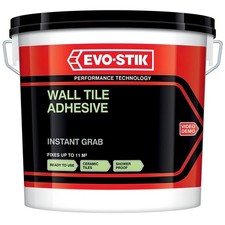 Evo-Stik Non Slip Tile Adhesive 1L Ready Mixed Wall Ceramic Tiles Kitchen Bath