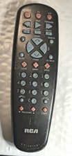 Genuine RCA Universal Remote Control For TV VCR Multi-Brand Black Tested Works