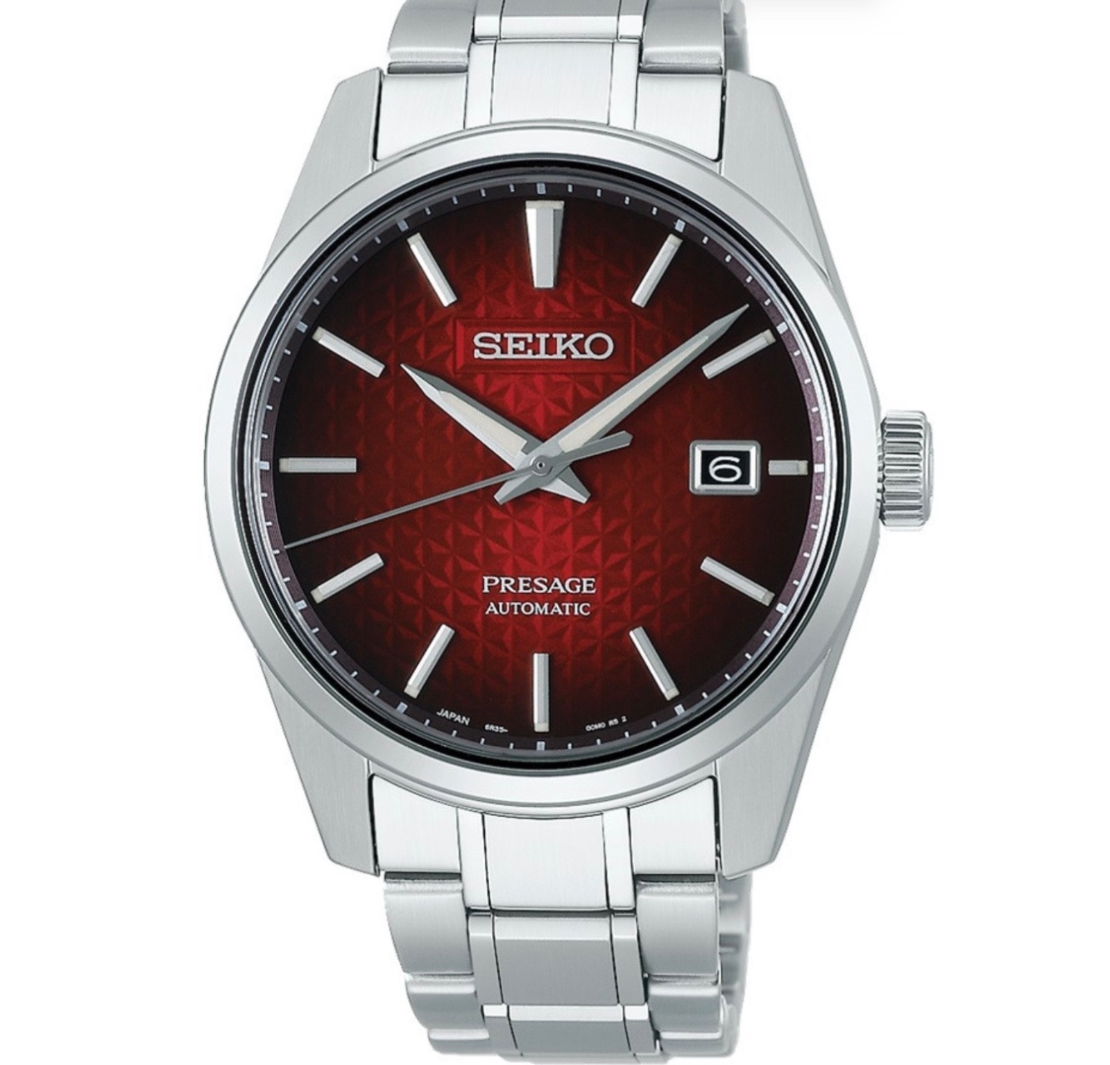 SEIKO PRESAGE Red Sharp Edge Automatic Mechanical… - image 1