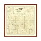 Old Map of Jasper County, IA 1871 - Vintage Iowa Art