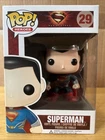 Funko Pop Superman Man Of Steel #29 Superman Used Minor Box Damage