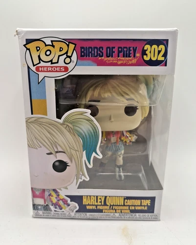 Funko Pop Heroes Birds Of Prey 302 Harley Quinn Caution Tape