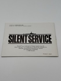 Nintendo NES | Silent Service Spiel | OVP | PAL-B |