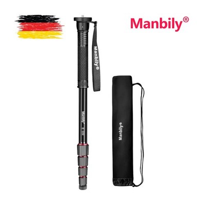 Manbily E-222 165Cm Kamera-Einbeinstativ 5 Abschnitte Aluminium Reise-Monopod DE