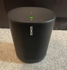 Sonos Move Smart Speaker Bluetooth Wi-Fi 1.0 Channel Black MOVE1US1BLK