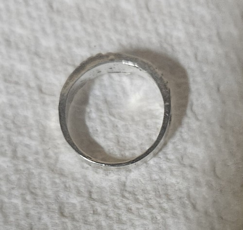 Anillo Vintage Aspecto Suroeste Color Turquesa Talla 4 - Imagen 3 de 3