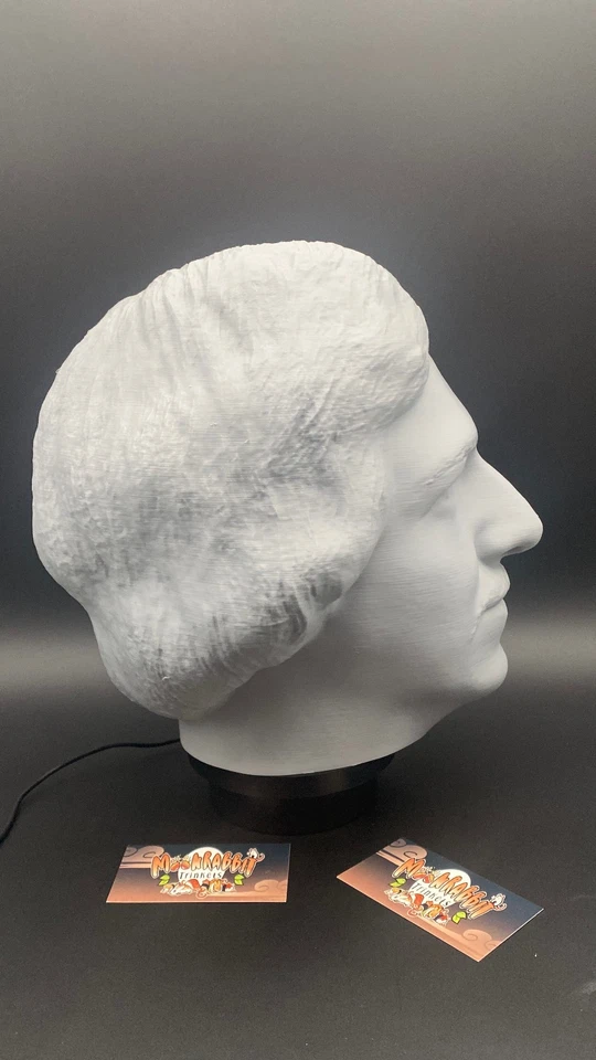 Larry Bird Bust Headphone Stand - NBA Celtics PC Holder - Paintable Bust Gift - Image 2 of 4