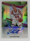 2018-19 Panini Spectra Lauri Markkanen Green Autograph 23/49 Bulls #SG-LMK