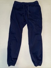 MedGear Scrub Pants Women's Small Blue Elastic Drawstring