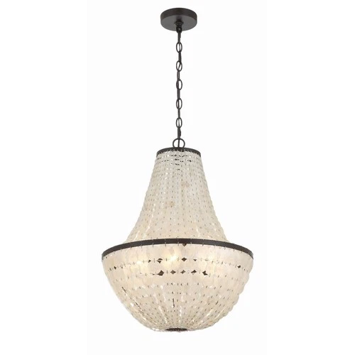 Crystorama Lighting - Six Light Chandelier - Chandelier - Brielle - 18 Inch Six - Picture 1 of 4