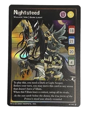 Neopets TCG Nightsteed 9/100 Lost Desert Ultra Rare 2005 Holo / Foil NM - MINTY!