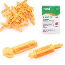 50x Sterylne lance Zamiennik sterylnych lanc dotykowych Medi 28g Jednorazowe użycie