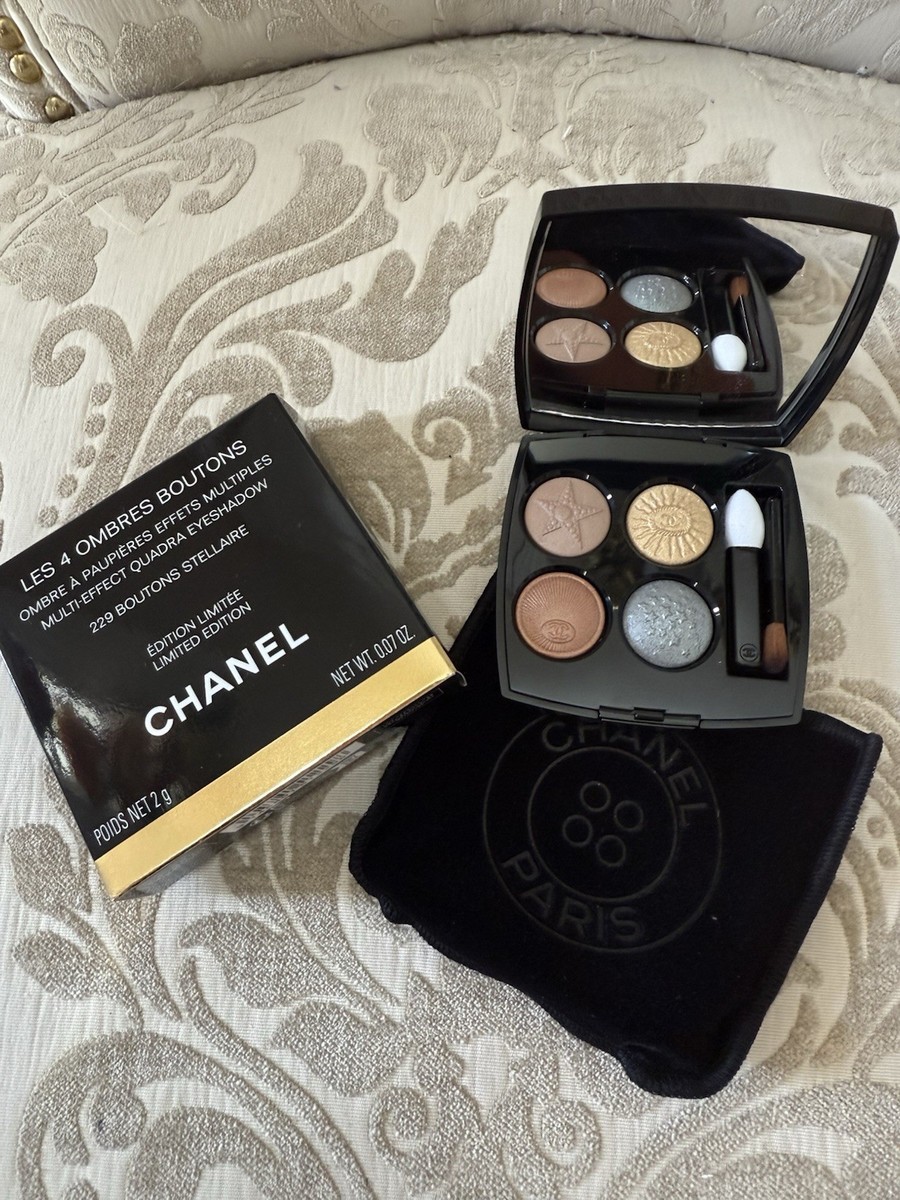 Chanel Les 4 Ombres Boutons Eyeshadow 229 Boutons Stellaire