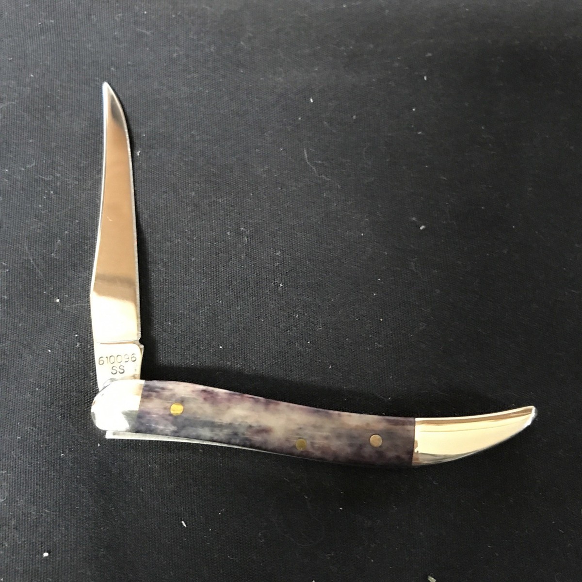 Vintage Case 610096 Tiny Toothpick Purple Appaloosa Knife | eBay