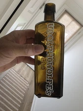 Mint Lite Green Udolpho Wolfes Aromatic Schnapps Bottle