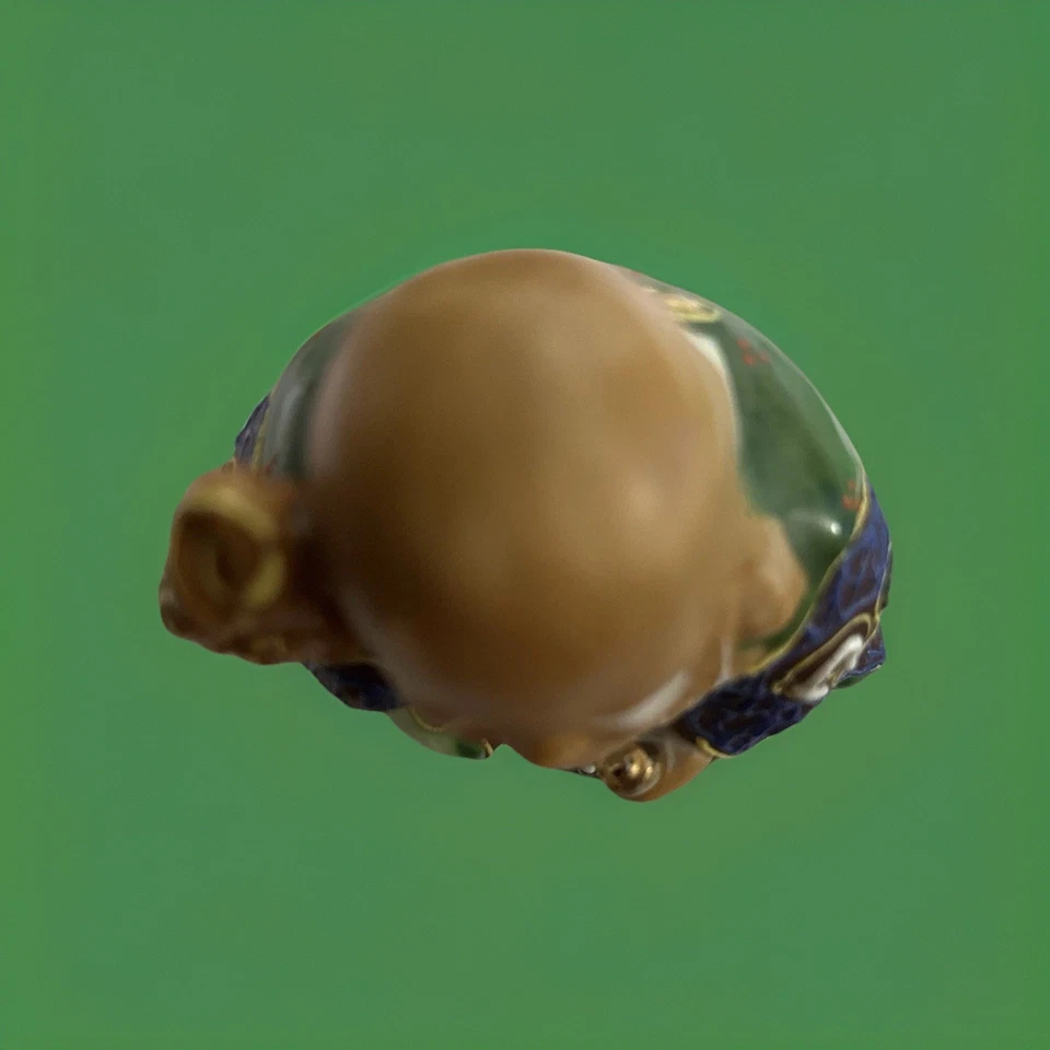 Chinese Shou Lao God of Longevity Figurine – Porcelain, Hand-Painted, Vintage - Image 3 of 4