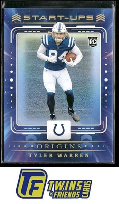 2025 Panini Origins #20 Tyler Warren Start-Ups
