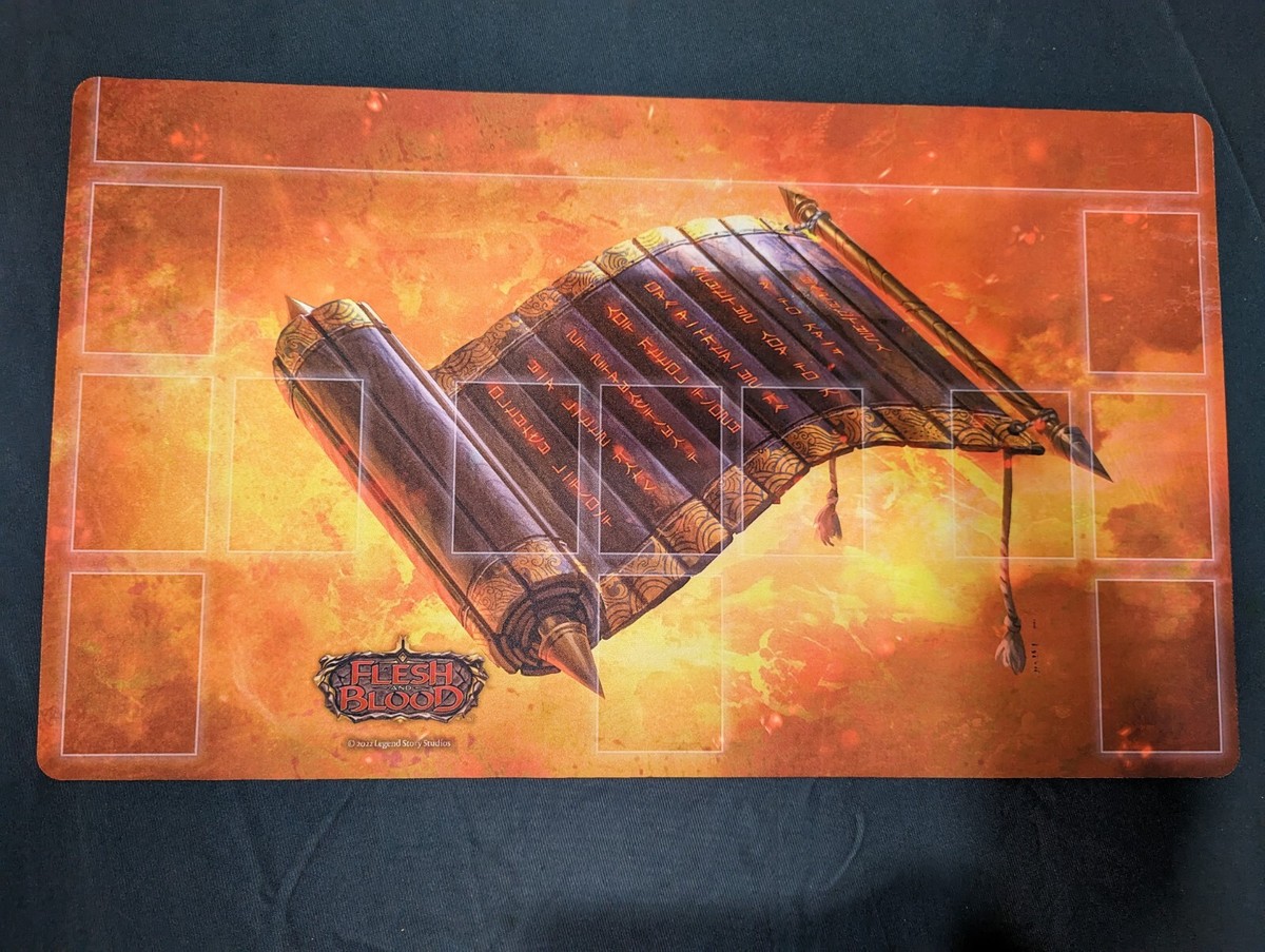Proclamation of Requisition Pro Tour judge playmat Flesh And Blood