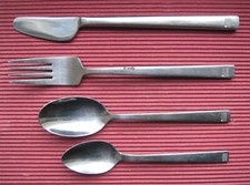 @ US Airways 4er Set First Class 90er Jahre cutlery - Rarit&auml;t