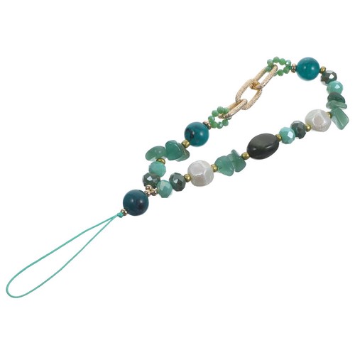 Stone Crystal Bead Phone Hanging Beaded Chain Lovely Exquisite Bead Chain Phone - Photo 4/12