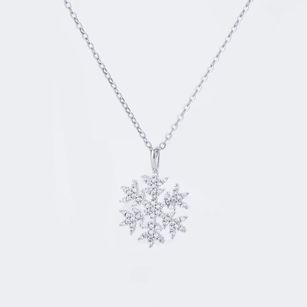 Dainty Snowflake Necklace Tanzanite Pendant Necklace Gold Tanzanite Necklace  N98 | eBay