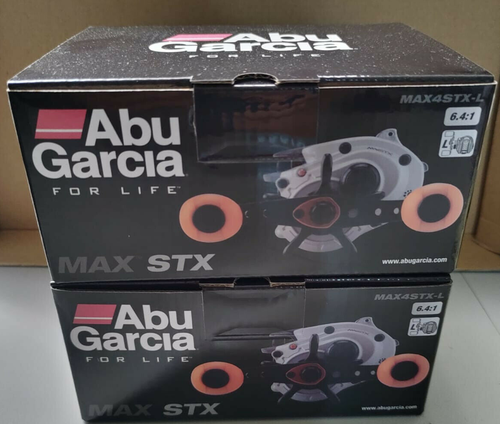 Moulinet Abu Garcia MAX4STX-L Max STX - Ratio 6,4:1 Main Gauche - Pour Pêche Eau Douce