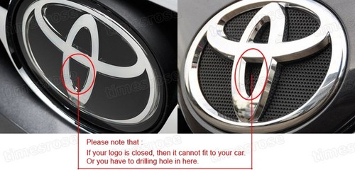 Wide Degree CCD Car Front View Camera Logo Embedded for Toyota Corolla 2002-2006 - Picture 4 of 7